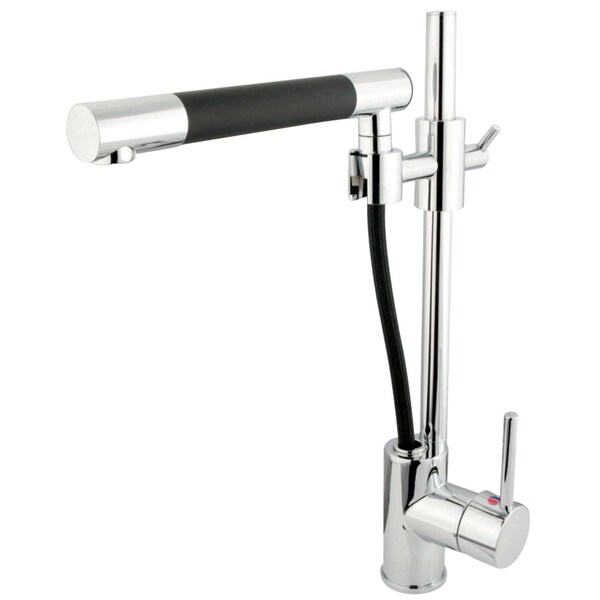 KS8981DKL Concord Sgl-Handle Pull-Out Kitchen Faucet, Polished Chrome